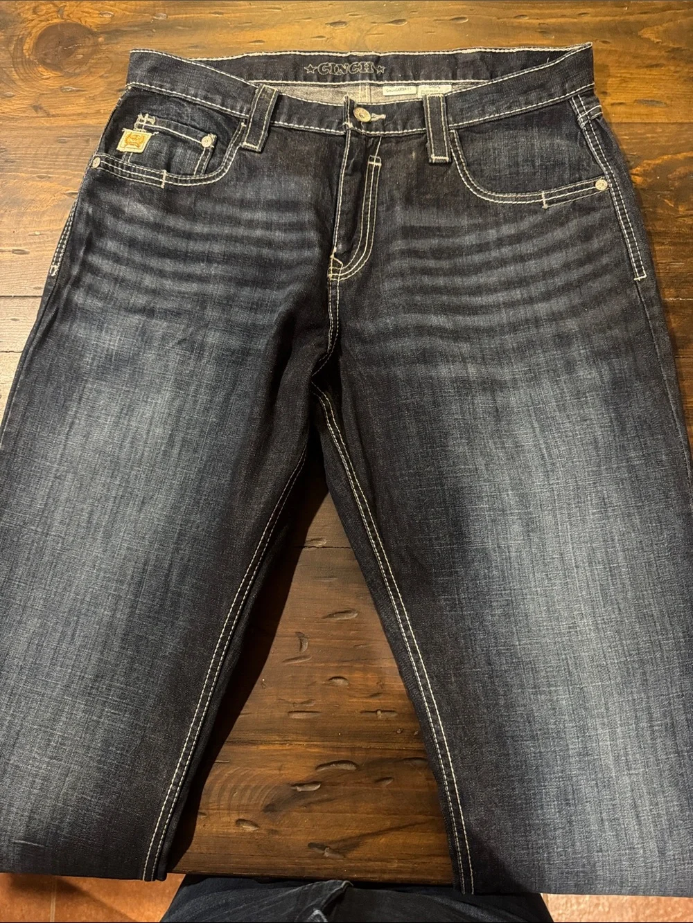 Cinch Carter 2.4 Dark Wash Men’s Jeans - Size 36x36 (99% Cotton)